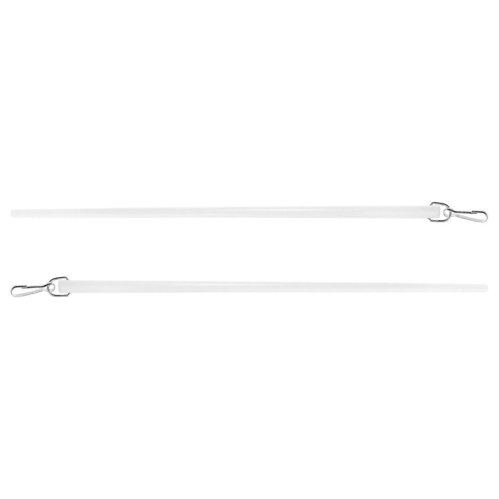 Curtain Pull Rod Acrylic Blind Tilt Wand Replacement for Curtain 2Pcs