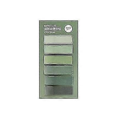 Green Memo Pad Sticker Notepad Kawaii Decor Sticky Notes