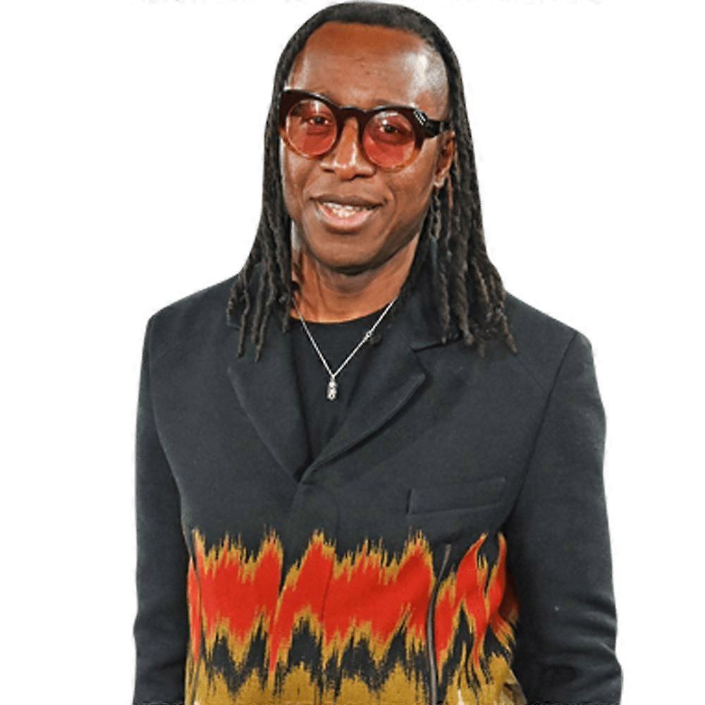 Foday Dumbuya (Suit) Half Body Buddy Cutout