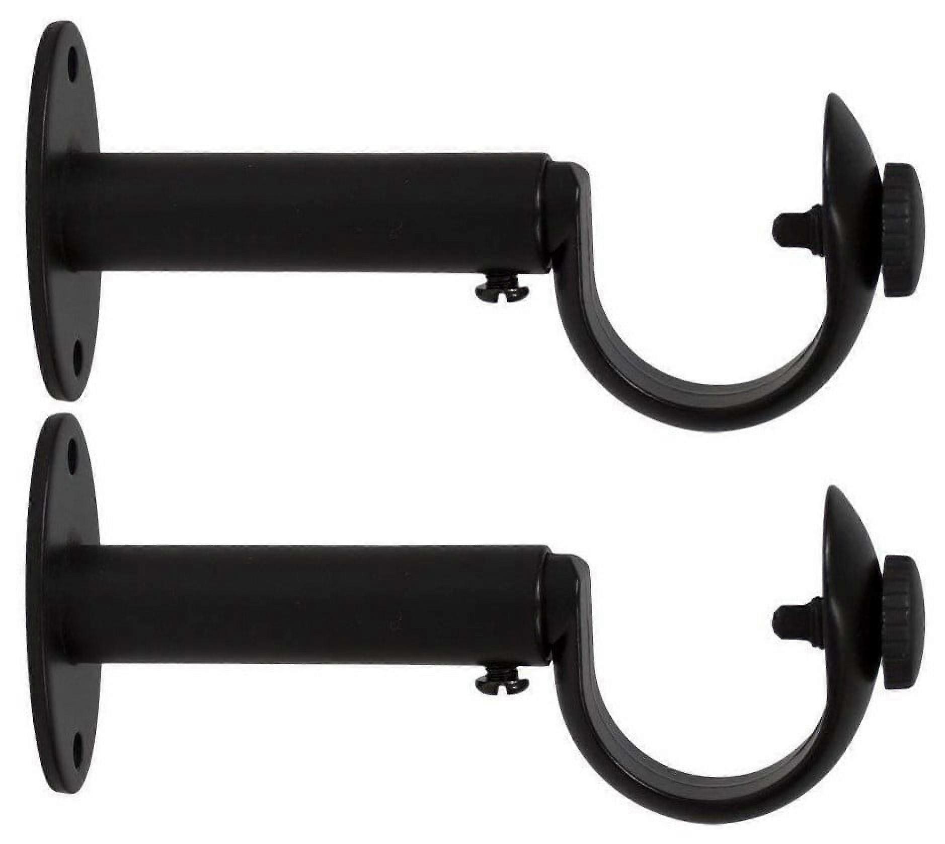 Urbanest Adjustable Curtain Rod Bracket 1 1/8√¢¬Ä¬ù-1 1/4√¢¬Ä¬ù (2 Count)