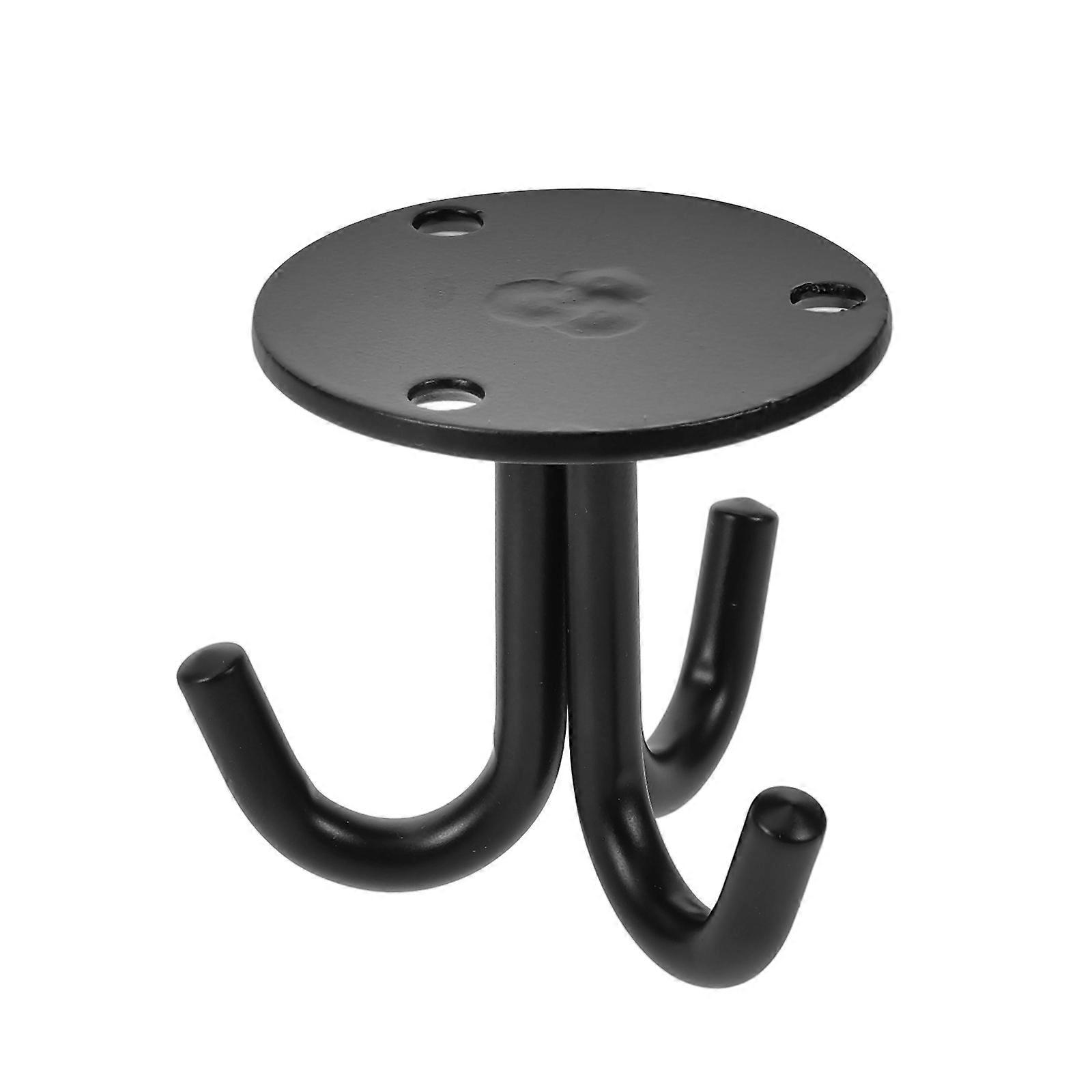 Black Ceiling Hook Stainless Steel Hook for Daily Use 1 Piece