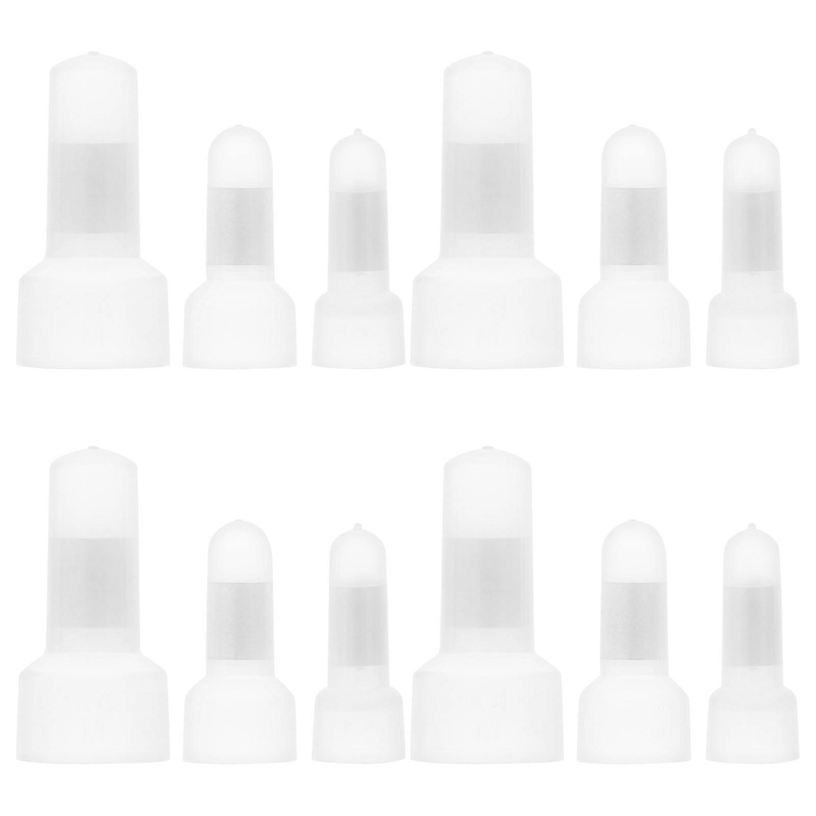 Electrical Wire End Connectors for Connection 1Set White Crimp Caps