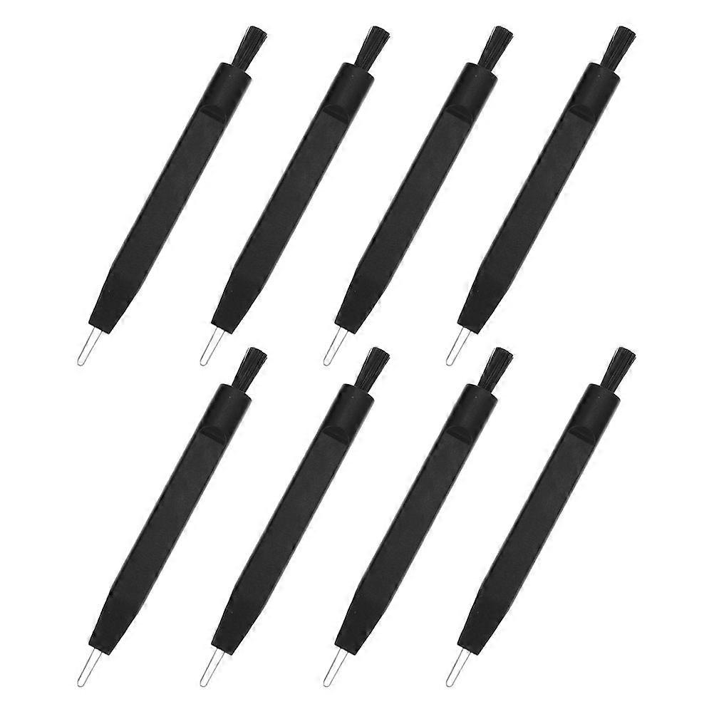 Hearing Device Cleaning Brush for Thorough Cleaning 8Pcs Nylon Tools