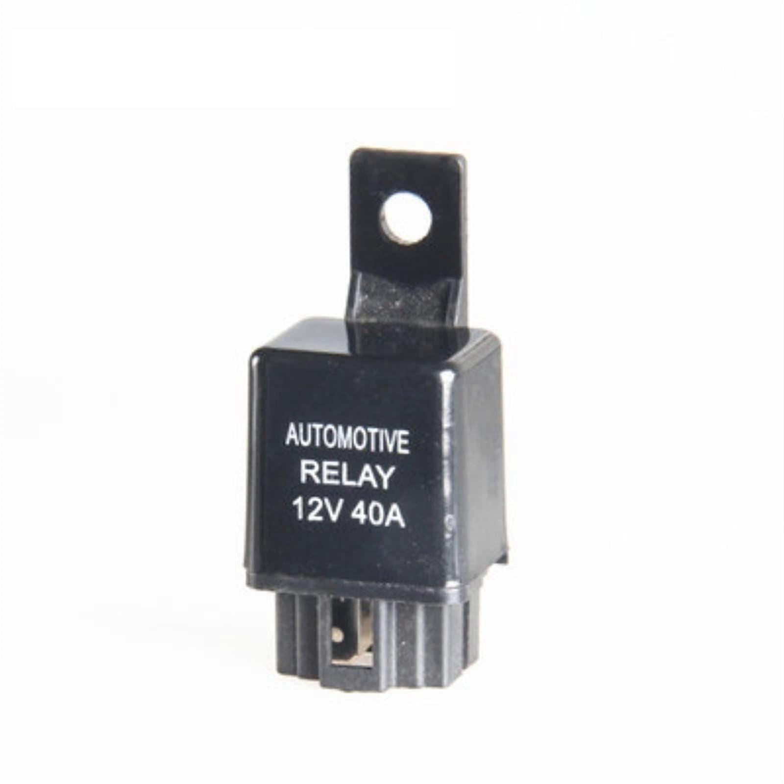10pcs 12V 40A 4 Pin Automotive Relay for Car AC Condenser Fan  Current Capacity