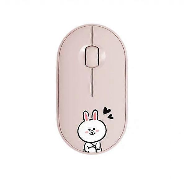 Bluetooth Mouse - Ultra-thin, Quiet, Wireless Mini Mouse - Rabbit