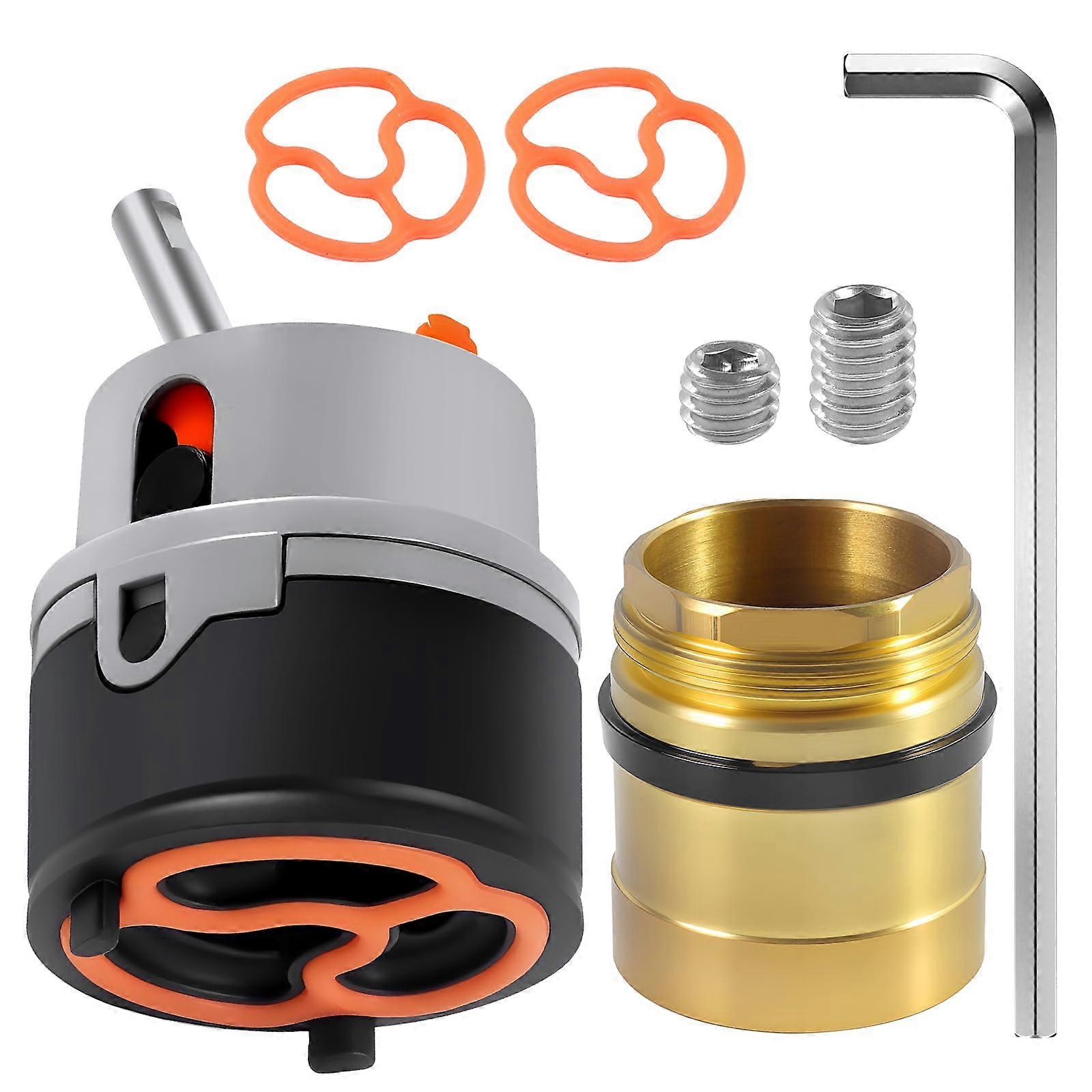 RP50587 Faucet Cartridge Replacement Kit with RP51503 Bonnet Nut for Leak  and Easy Install for Delta