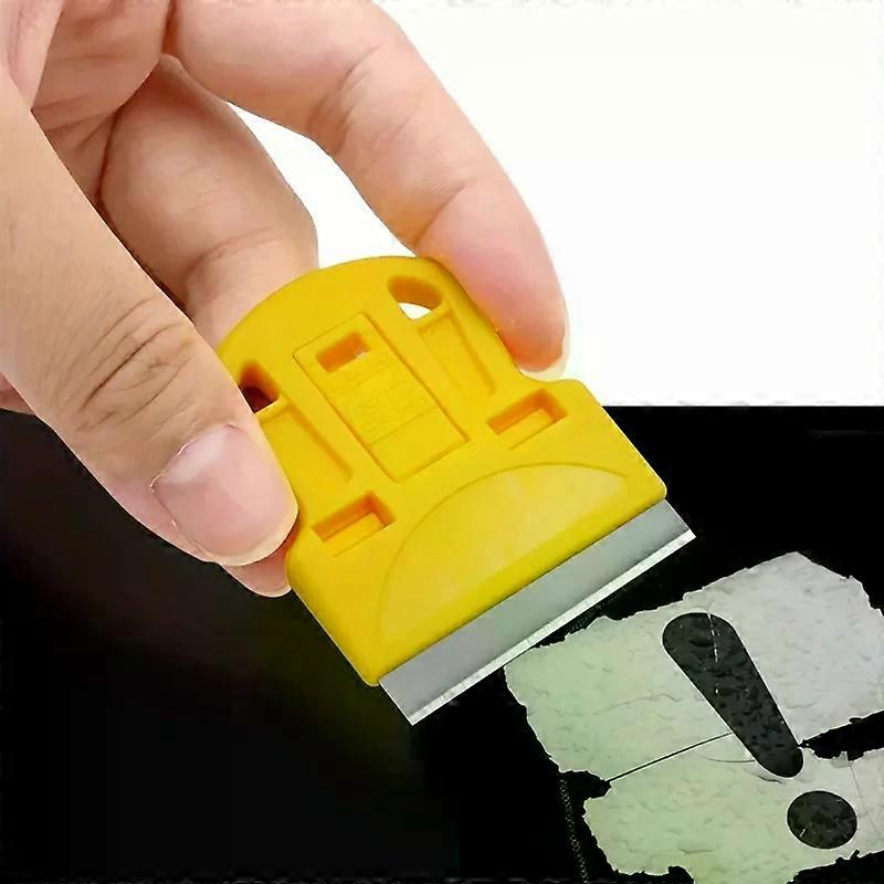 1pc Mini Scraper for Removing Decals, Stickers, Old Glue Residues, and Car Window Film Adhesive �C Effortlessly Peel Paint, Label