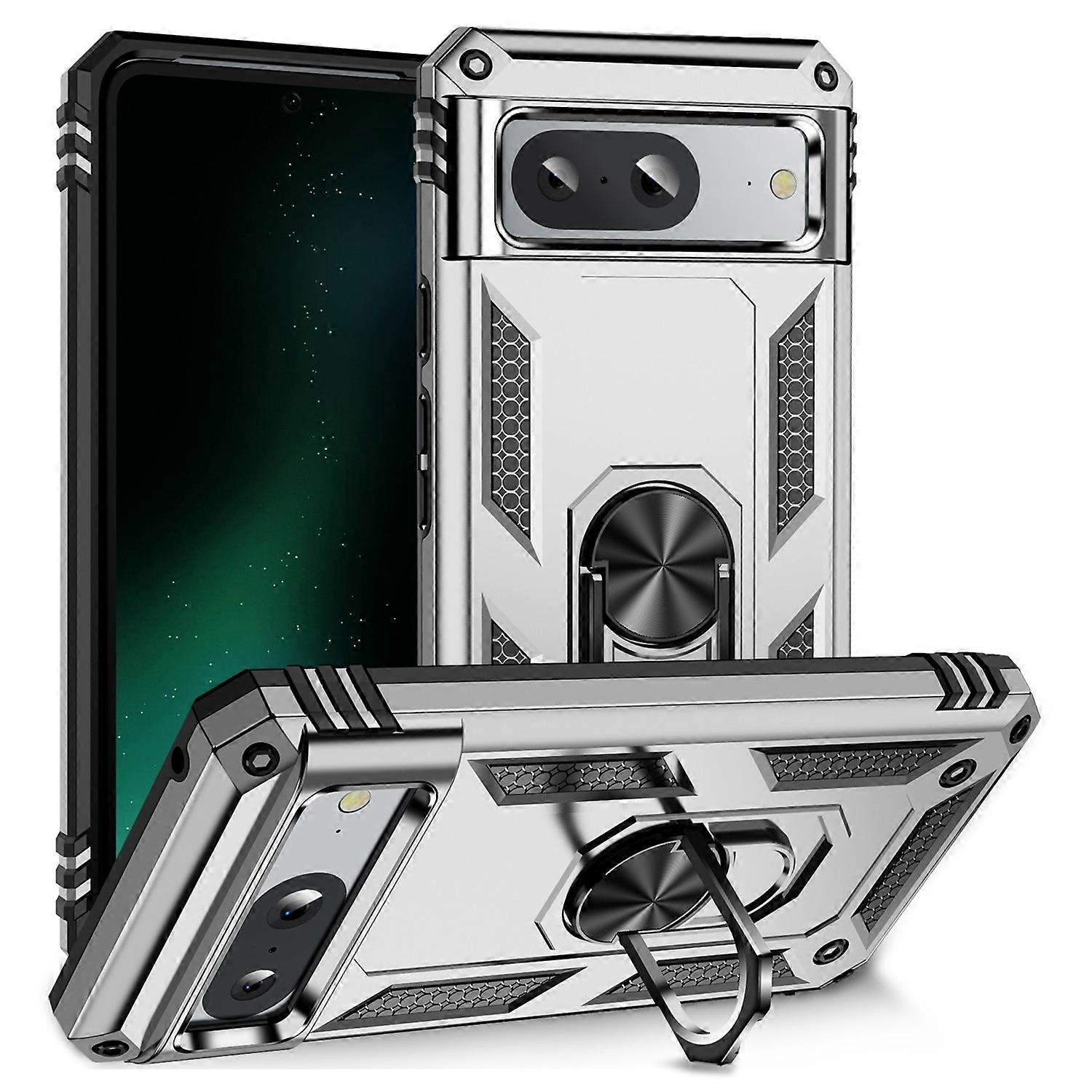 For Google Pixel 8a Case Scratch-proof TPU+PC Phone Protector