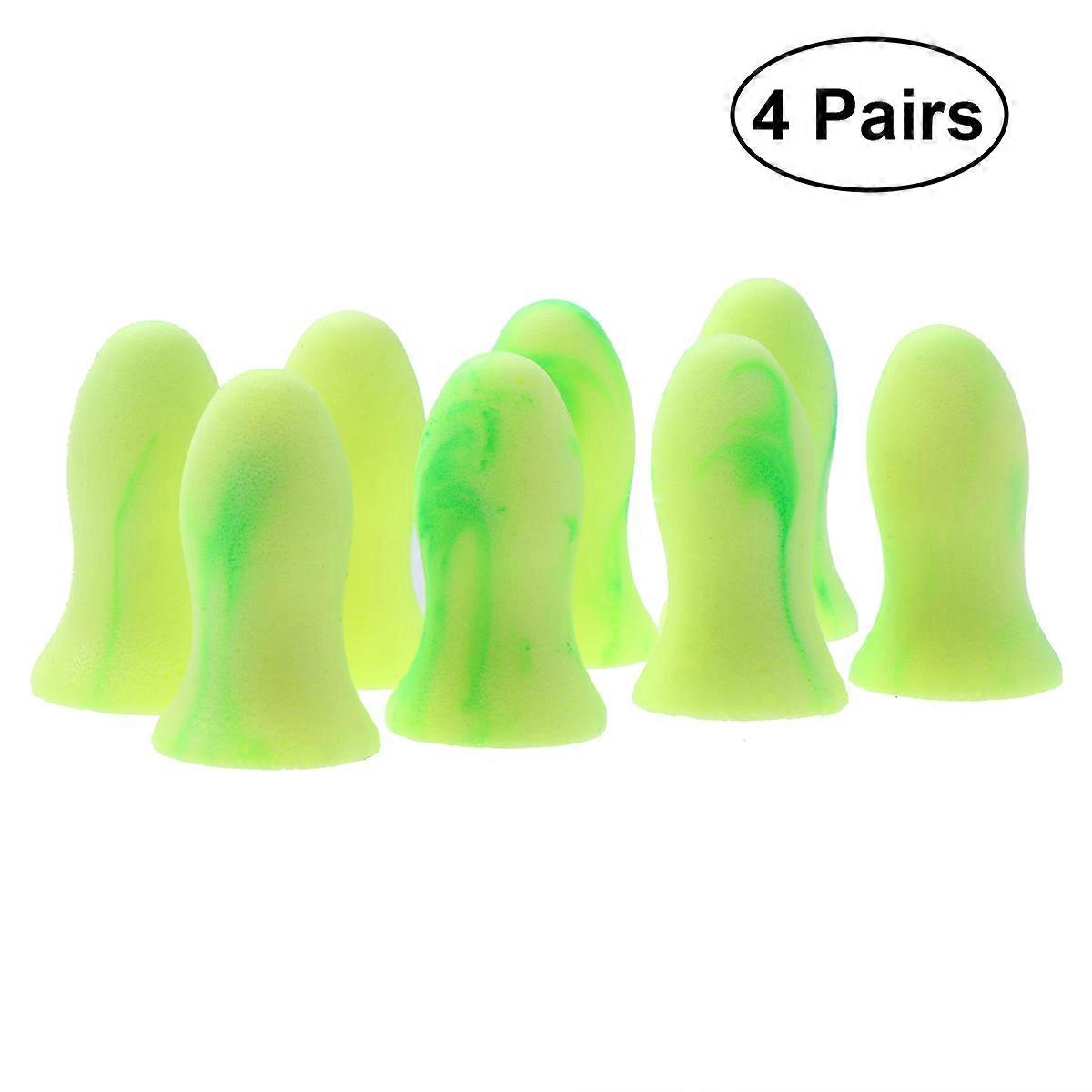 Ear Plugs for Noise Reduction Sleeping 4Pairs Comfortable Hearing