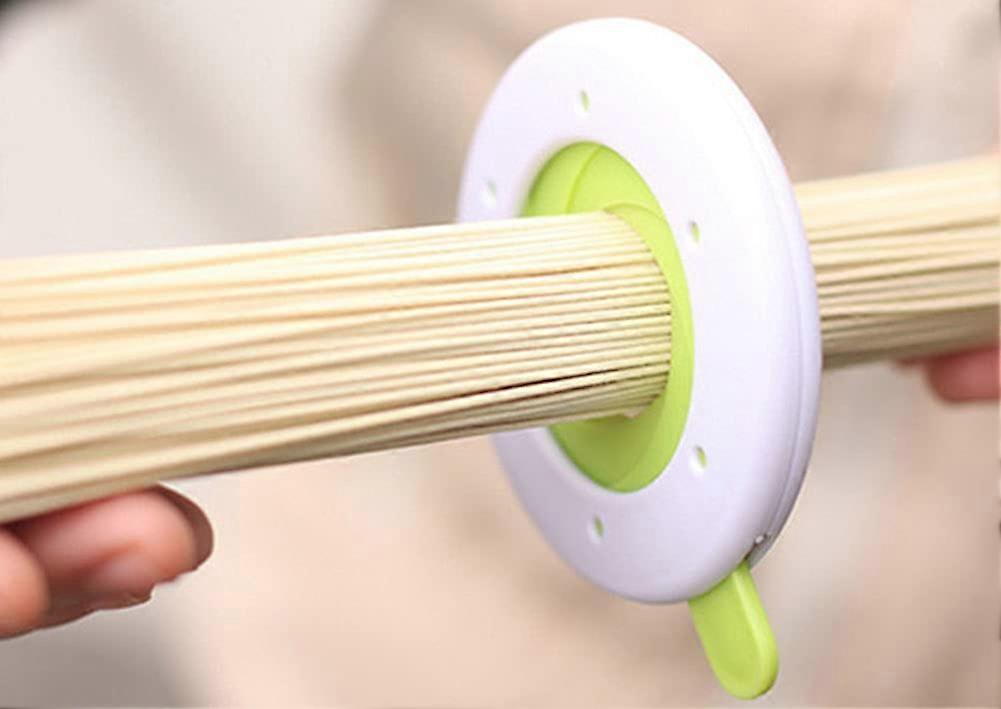 Adjustable Rotating Pasta Portion Control Tool for 14 Servings Spaghetti Measuring Divider