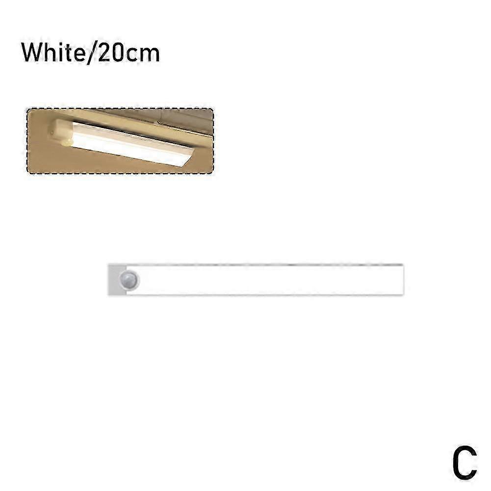 2026 USB Rechargeable LED Strip Motion Sensor Light Wireless Cabinet Kitchen Wardrobe