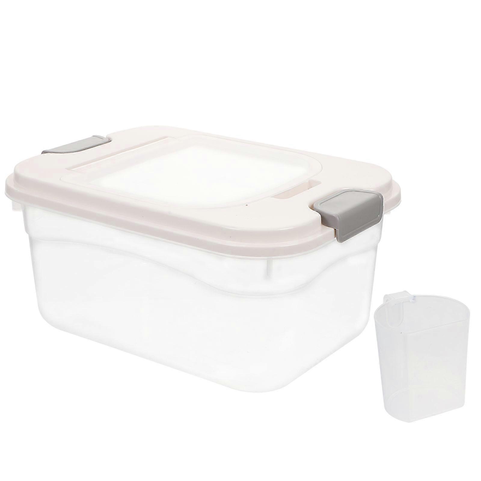 Home Kitchen Rice Box for Storing with Plastic Material