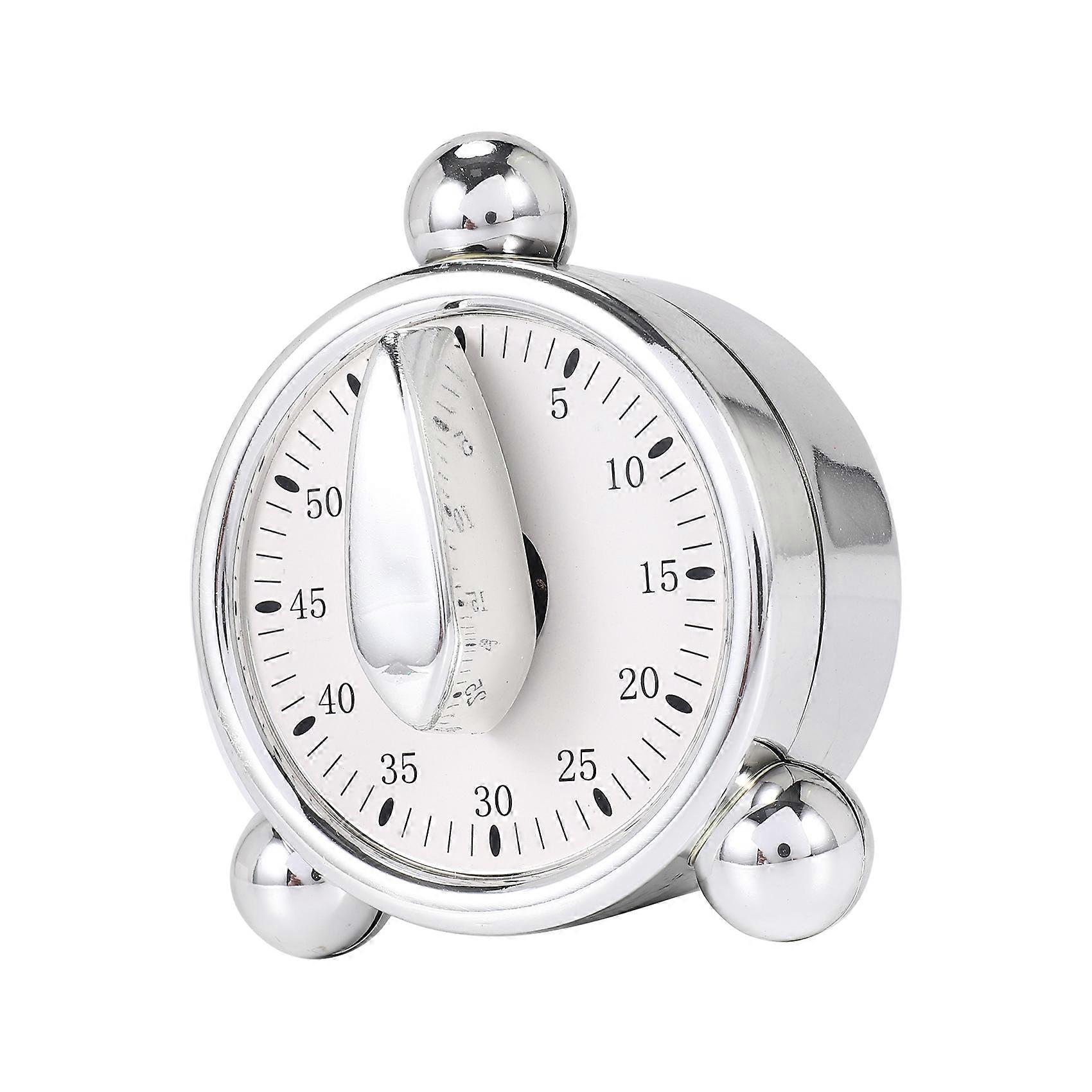60 Minutes Kitchen Mechanical Timer Cooking Reminders Alarm Clock for Kitchen Office Countdown Timer