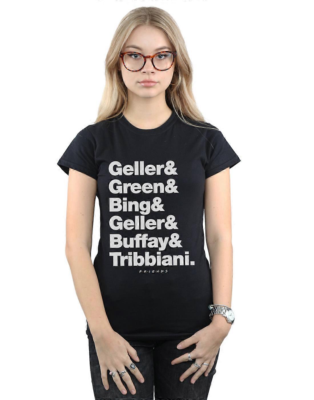 Friends Women's Surnames Text T-Shirt