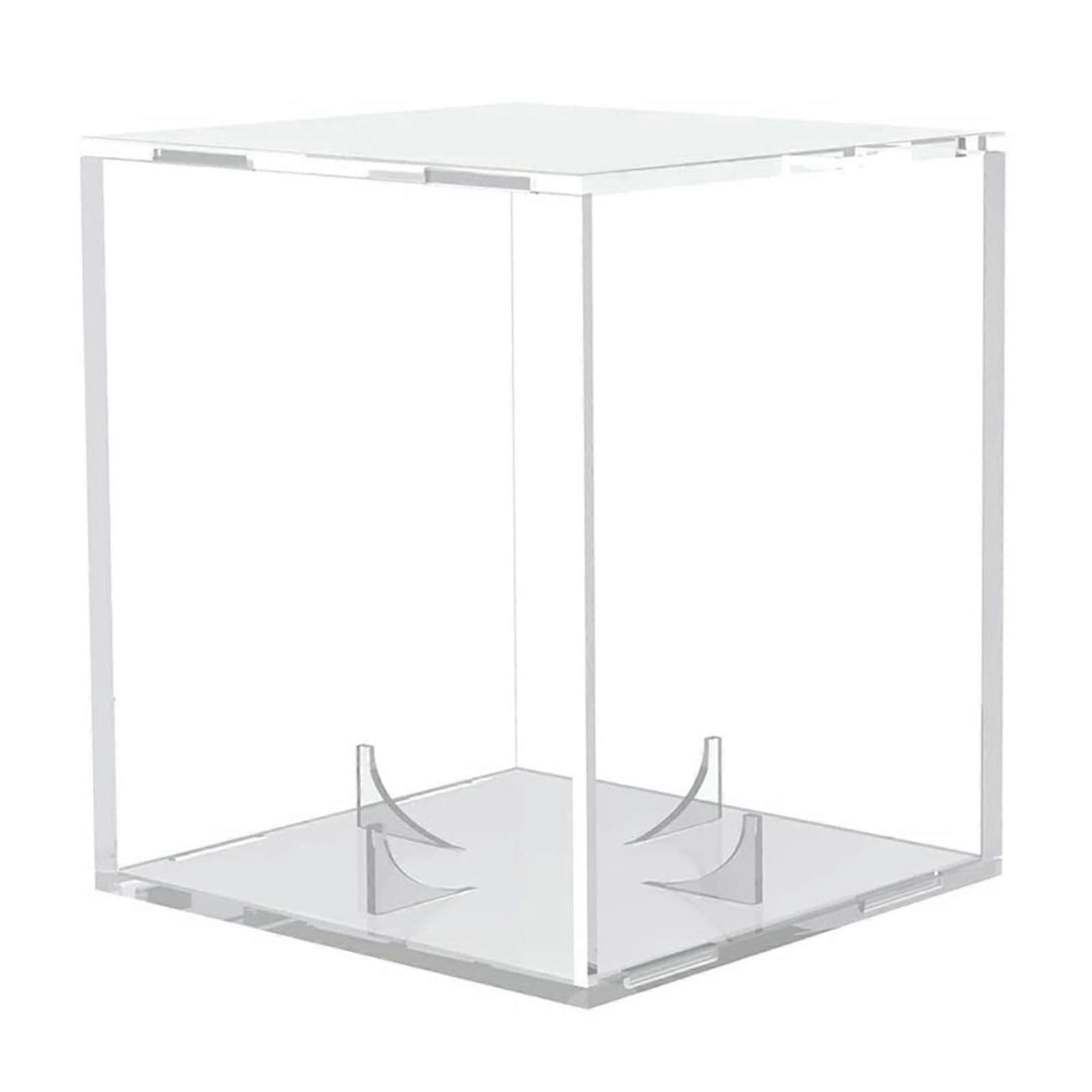 Baseball Display Case Clear Acrylic Holder Dustproof ScratchResistant Transparent Stand for Collectors