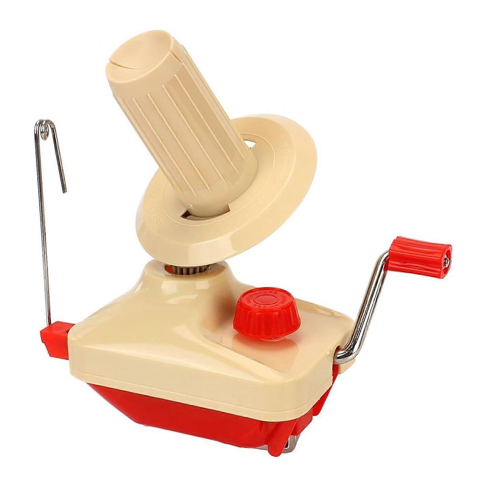 Manual Yarn Winder for Knitting and Wool with Compact Table Mount, Smooth Quiet Operation