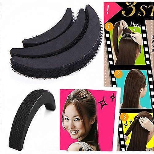 3Pcs Crescent Shape Hair Volume Insert Set for Women, Instant Boost and Bun Maker Tool