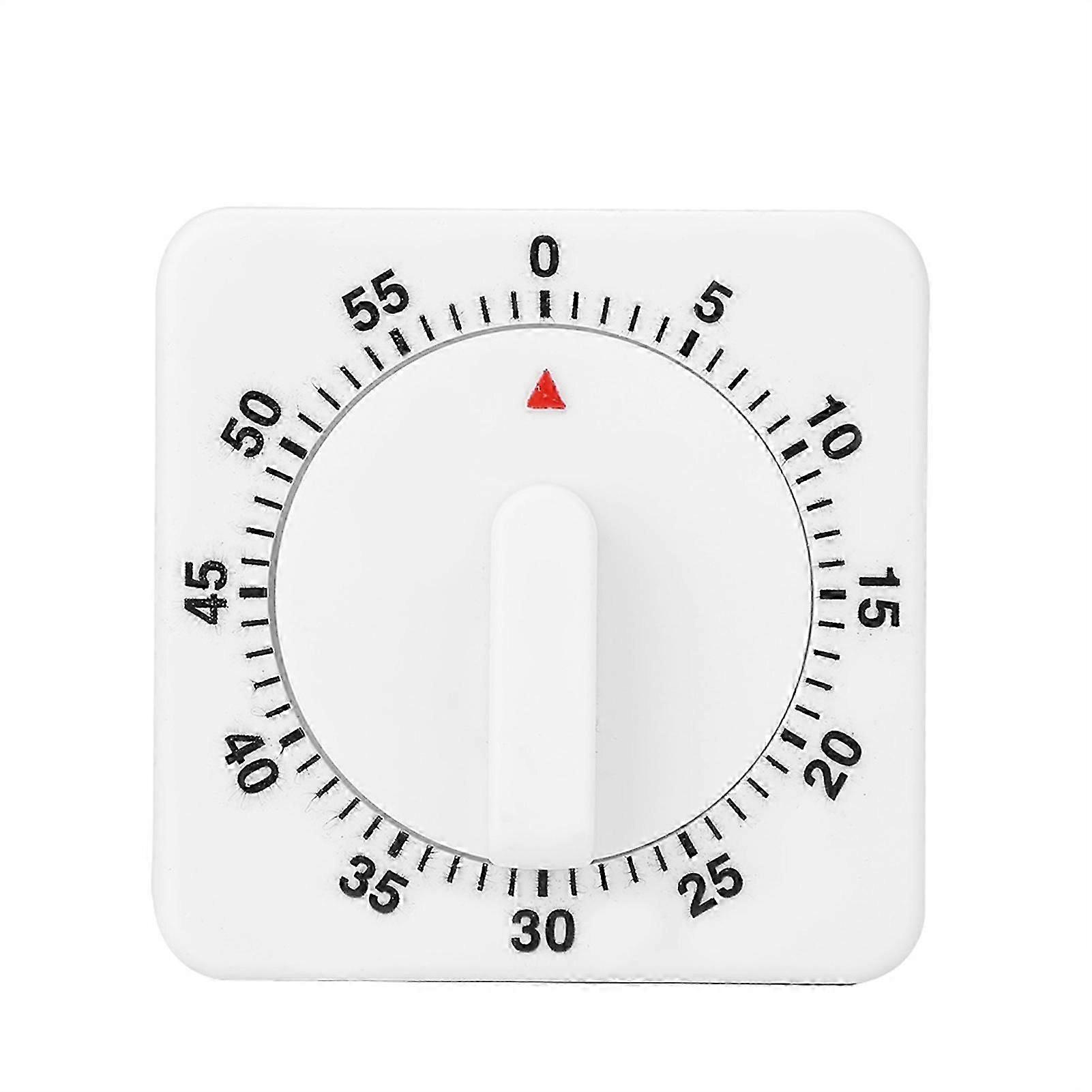 Portable 60-Minute Mechanical Timer for Baking and Cooking