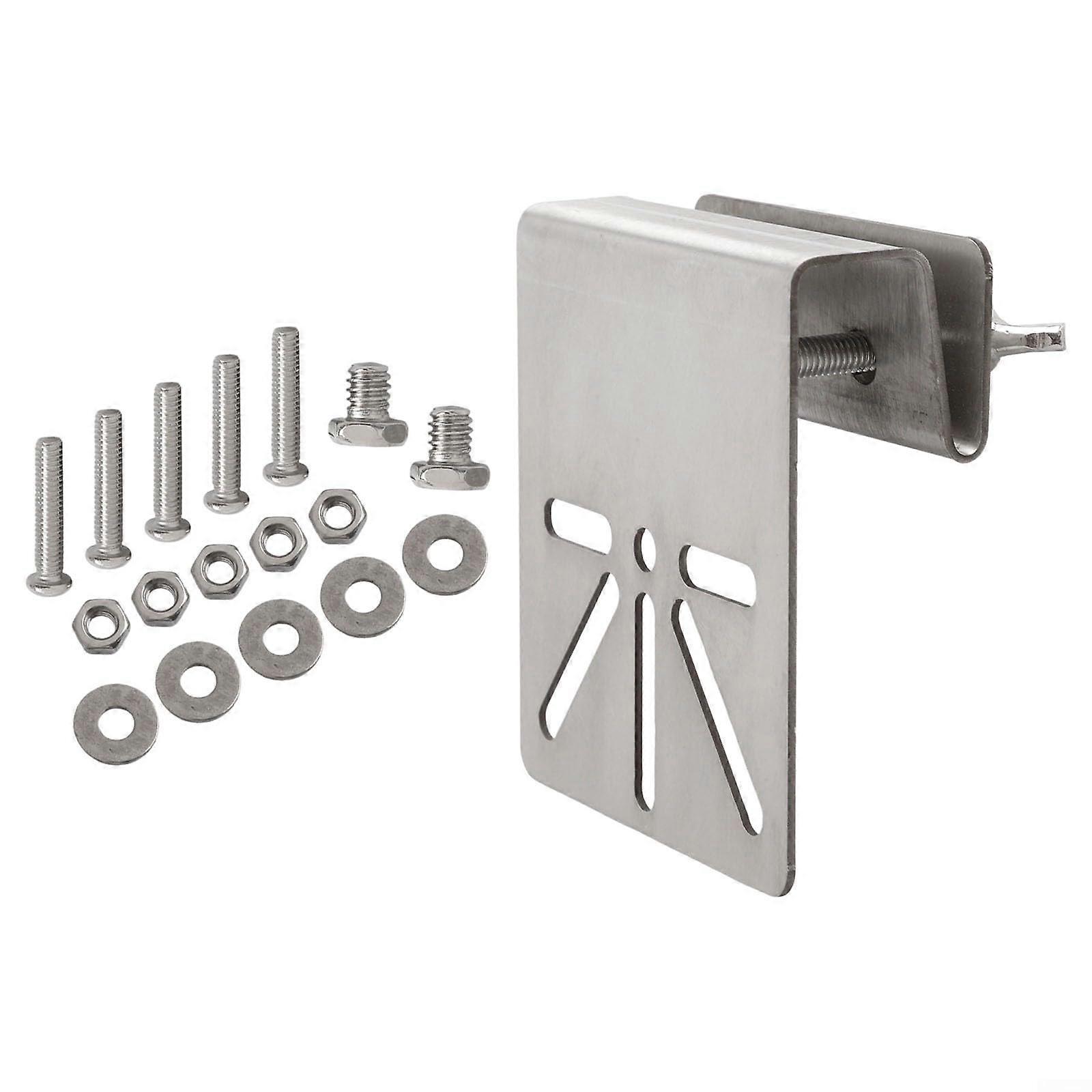 Weatherproof Metal Gutter Mount Bracket for Security Camera S3 Pro with Adjustable Viewing Angle