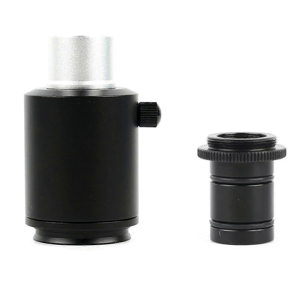 38mm CTV Stereo Microscope Camera Adapter 23.2mm C Mount Connector, Durable Metal Construction and Precise Optical Fit