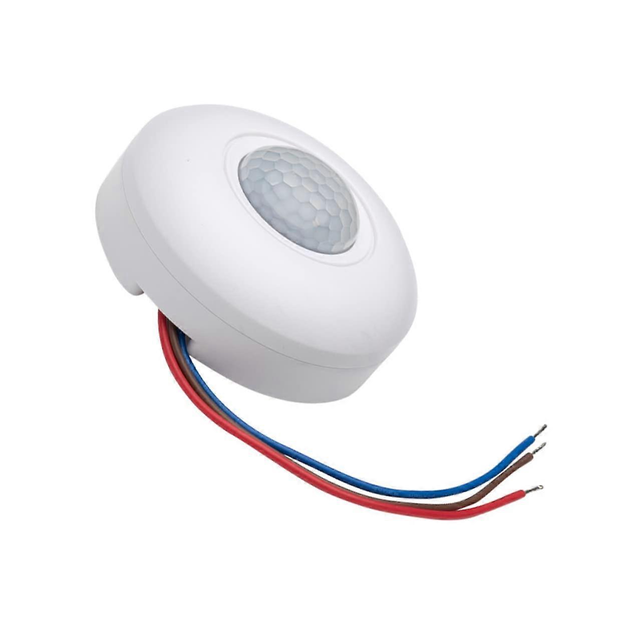 Motion Sensor Light with Adjustable Sensitivity for Ceiling and Outlet Mounts, Compact Outdoor Ready
