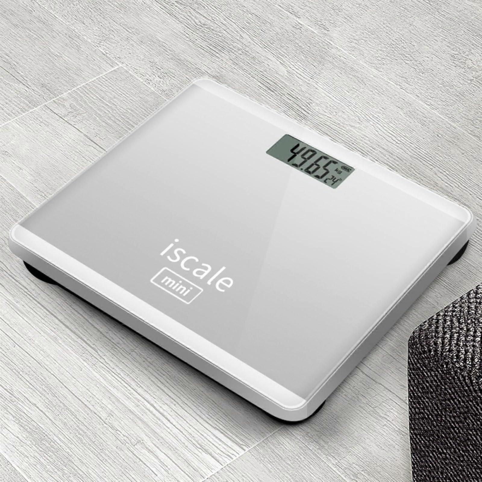 Rechargeable Digital Bathroom Scale with  Precision Weight Tracking for Home Use