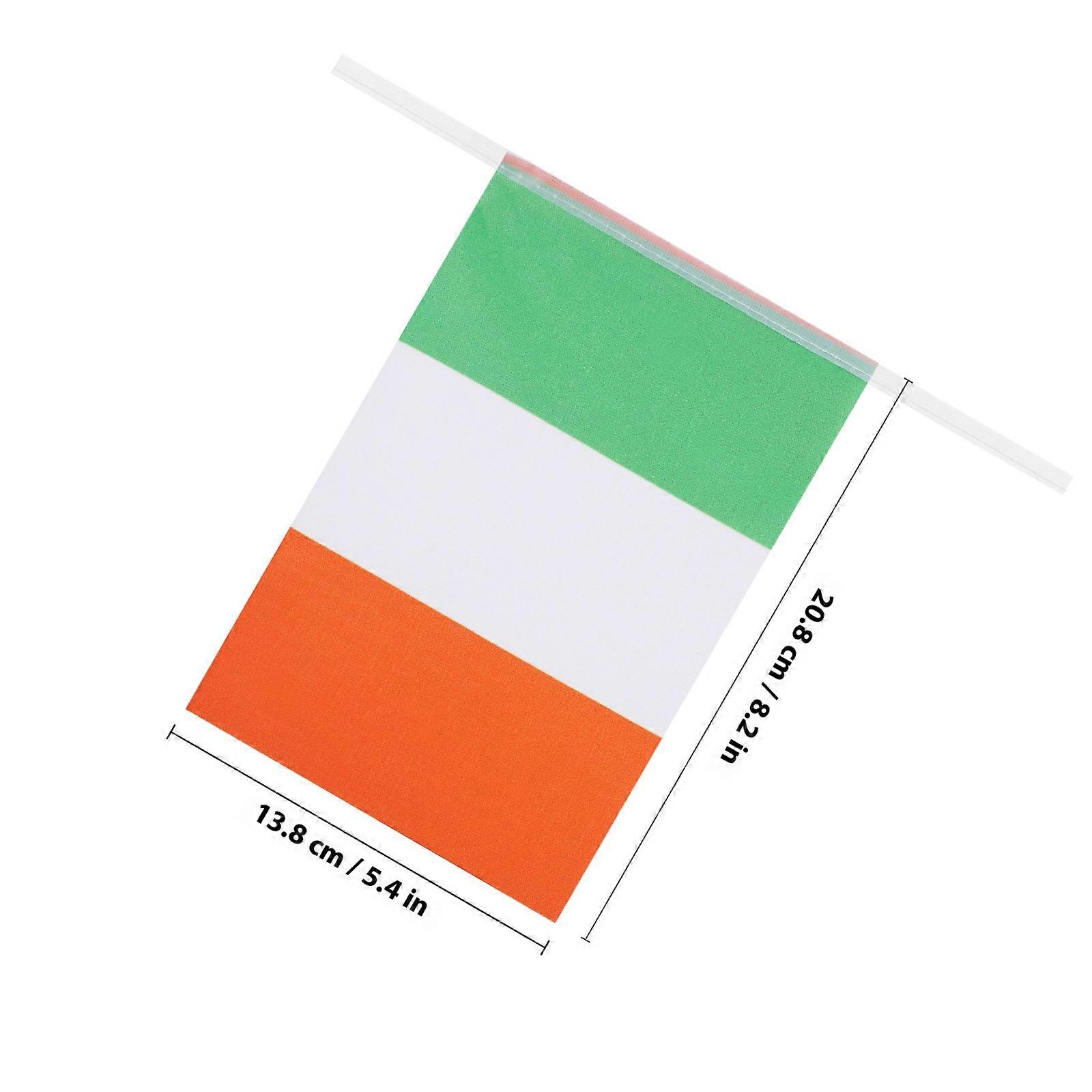 String Flags Country Flags Banner for Decoration 1Set Assorted Color Polyester