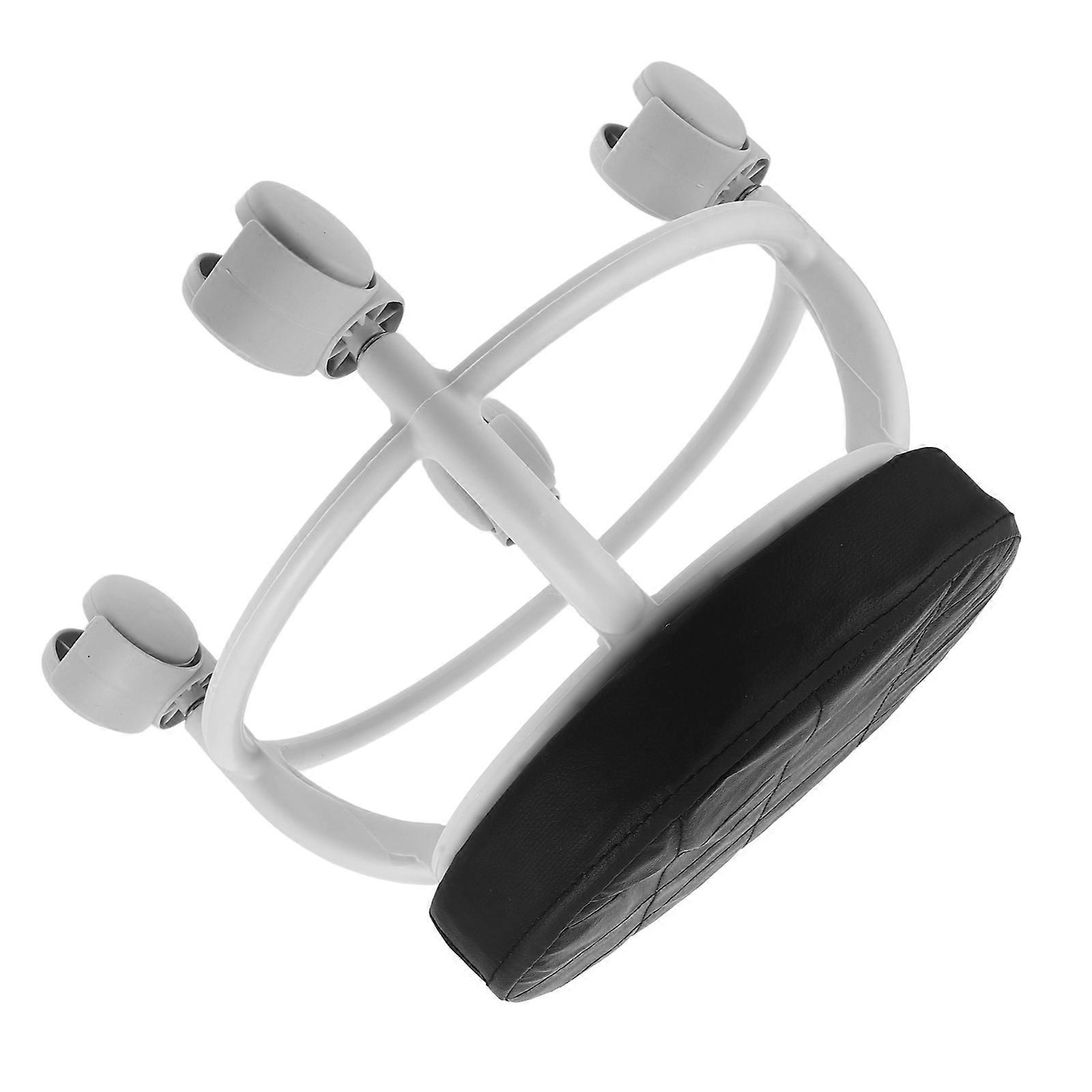 Salon Rolling Stool Ergonomic Stool with Wheels for Pedicure Use 2Pcs