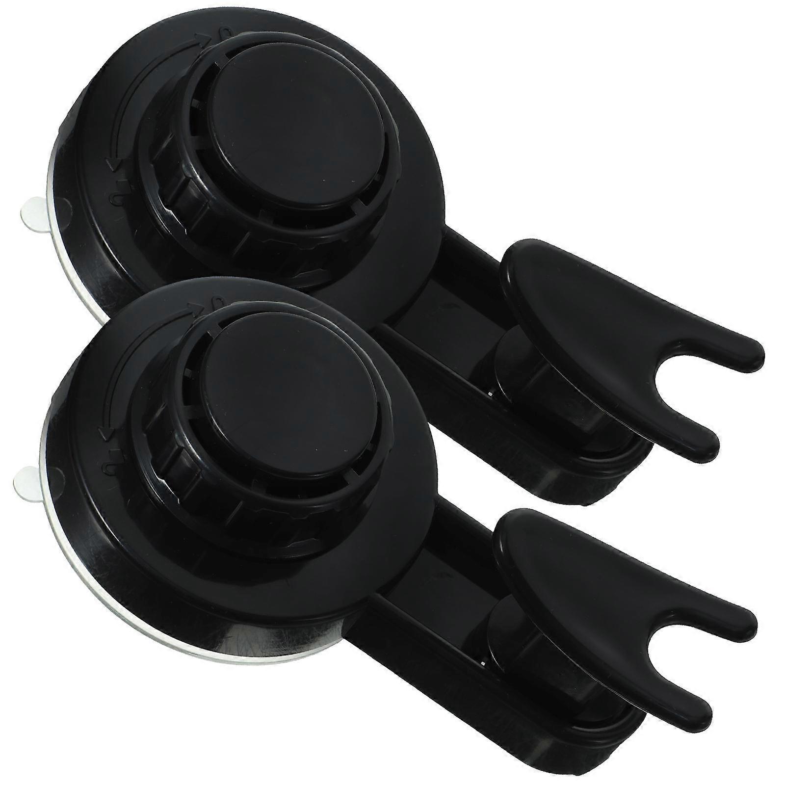 Suction Hook Adjustable Hook for Hanging Use 2Pcs Punch-Free Shower Hooks