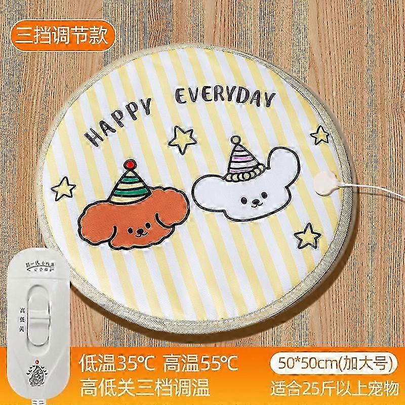 Capybara Pet Heating Pad Square Shape Constant Temperature Adjustable Electric Blanket