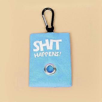 Pet Poop Bag pets Supplies Canvas Garbage Bags Dispenser Portable Dog Poop Waste