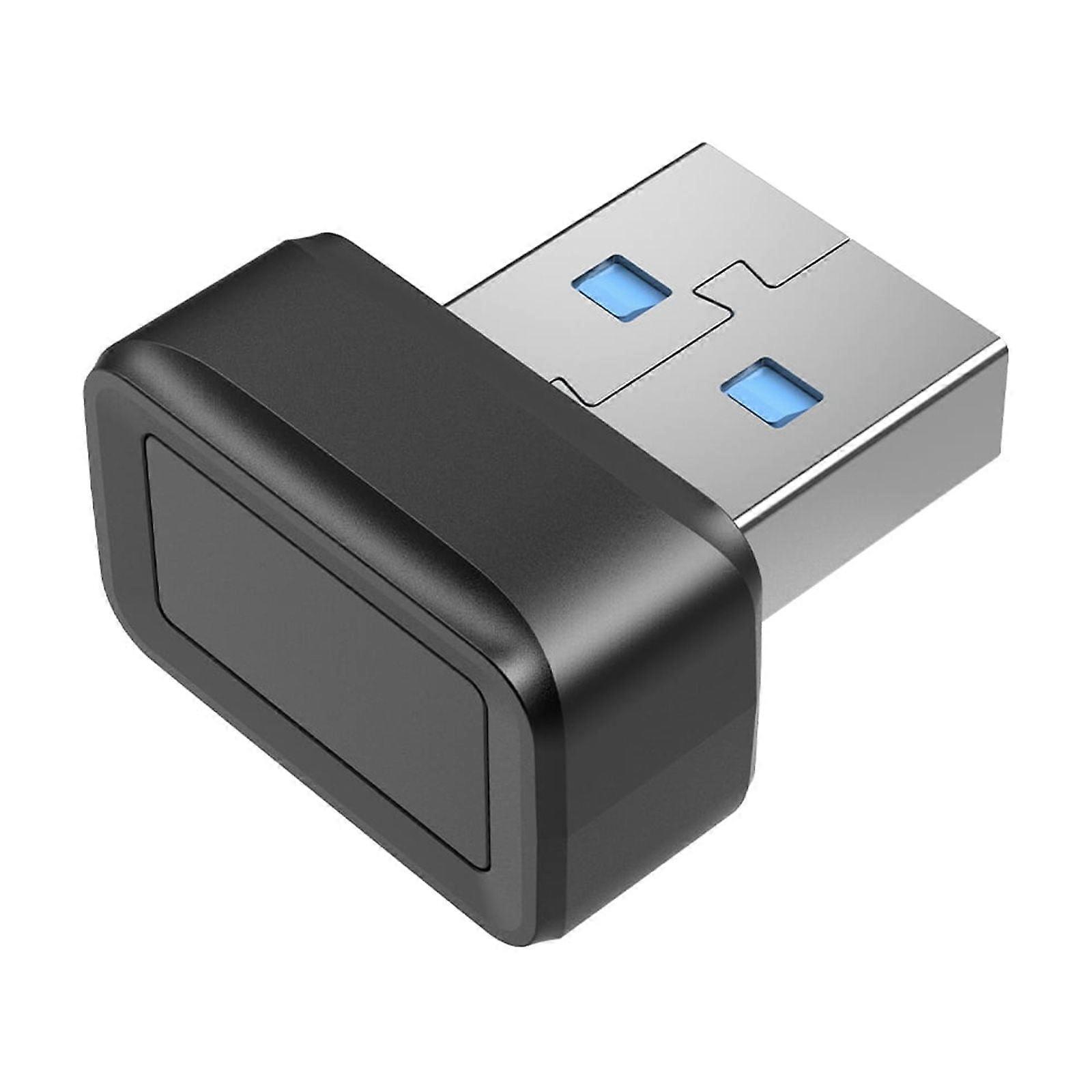 USB Fingerprint Key Reader Window Hello Fingerprint Reader Secure Logins Solution for Windows10/11 Laptops USB Reader
