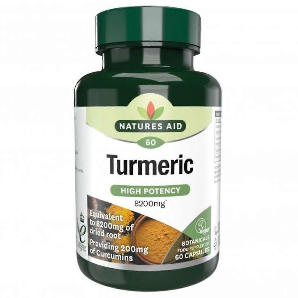 Nature's Aid Zerdeçal 8200mg Kapsül 60 (144720)