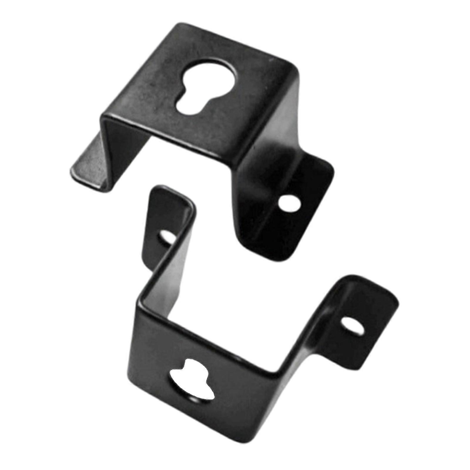 2pc Compactly Speaker Holder Sturdy Metal Wall Hook For Mini Sound Systems Quick Setup Solution For Organized Workspaces Multicolor