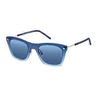 Marc Jacobs MARC 25/S TVN/Y5 Vollrand-Sonnenbrille, blau, quadratisch, Unisex, UV3 Original