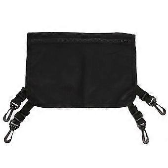 Schwarze Nylon-Decktasche für Surfbretter, 4-teilig, Netzaufbewahrungsbeutel, für den Außenbereich