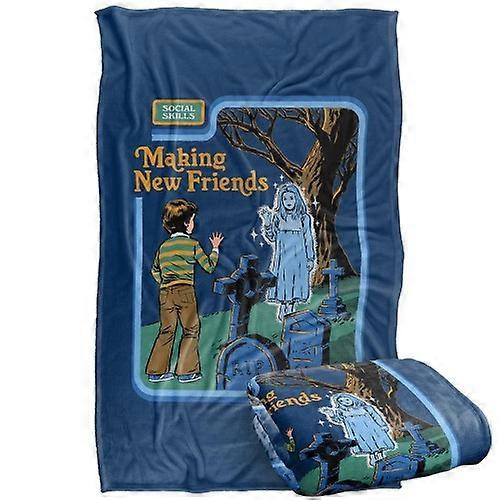 Steven Rhodes Making New Friends Soft Touch Blanket