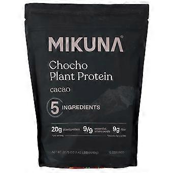 MIKUNA, polvere proteica vegetale di cioccolato, cacao, 1,42 libbre (645 g)