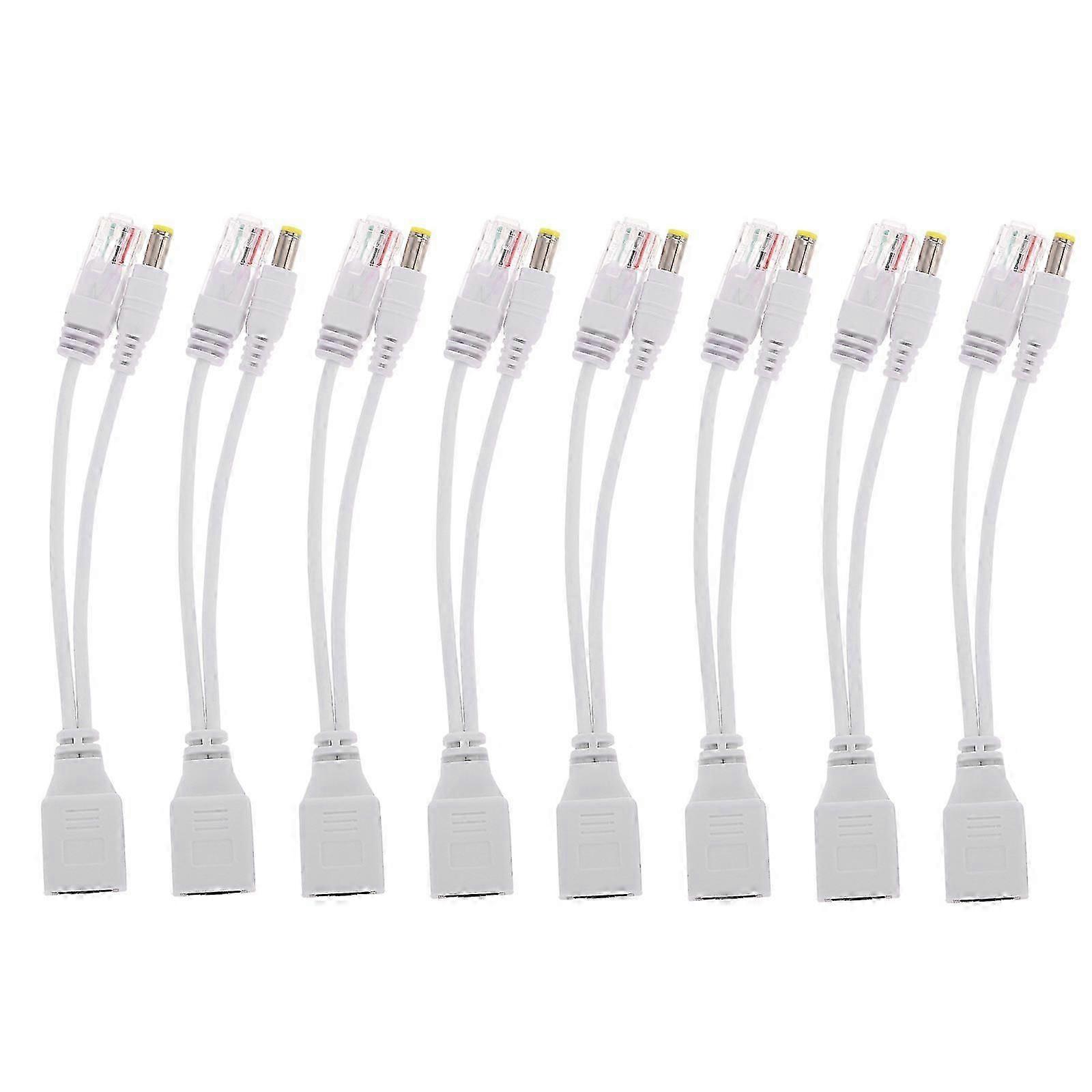 Passive Poe Splitter Kit Copper 8Pcs for Power Supply