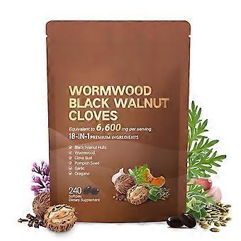 Mugwort Black Walnut Nutrition Gels & Chews 240 Counts-A