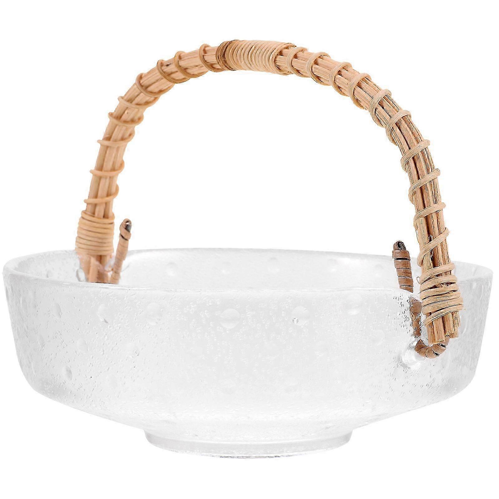 Fruit Basket Glass Fruit Tray for Storage Use Multi-Function Holder