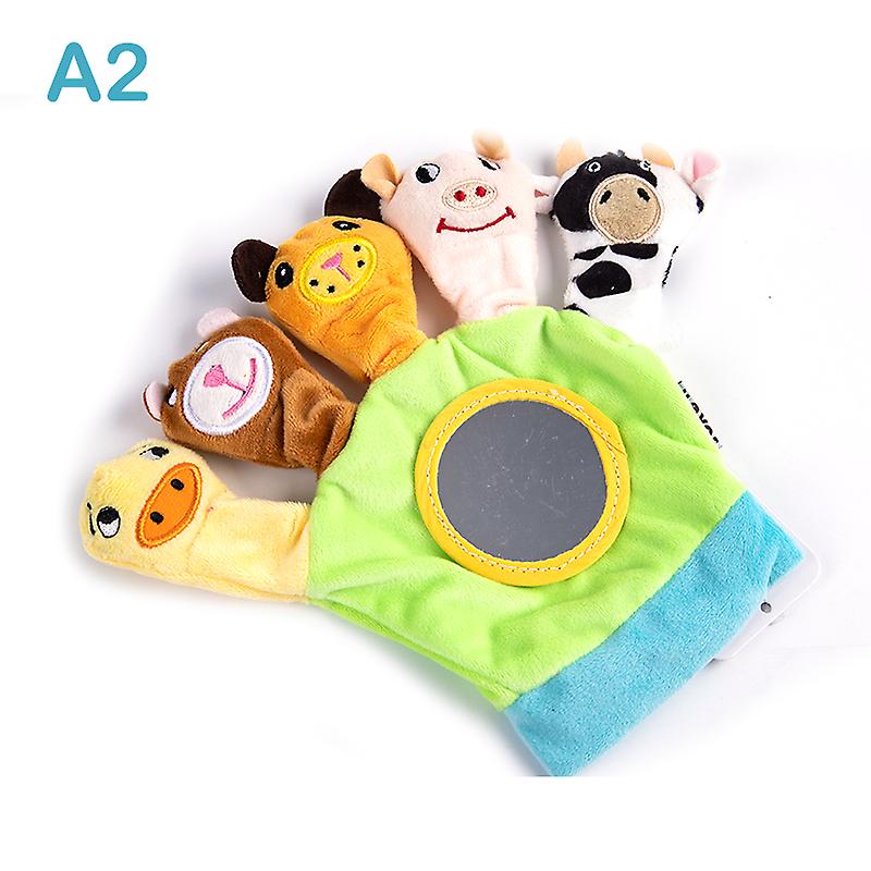Baby Toys 0-36 Months Plush Toy Animal Hand Puppets Parent-child Interactive Toy