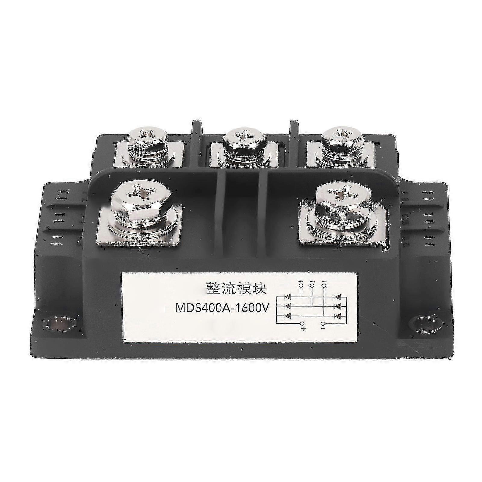 1600v 5 Terminal Bridge Rectifier 400a Maximum Welded Structure 3 Phase Power Diode Rectifier Module