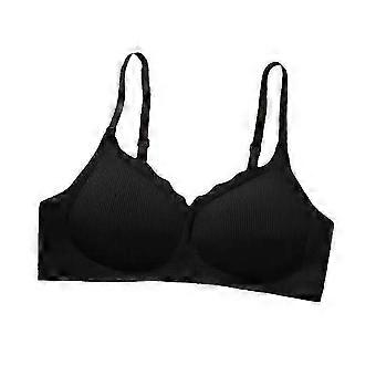 Traceless Underwear Women's Lace Sports Bra Breathable Bra Backless Women's Tank Top Aggregated Shockproof,l