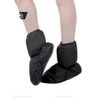 Warme Ballett-Tanzschuhe Damen gepolsterte kurze Übungsstiefel Baumwollschuhe