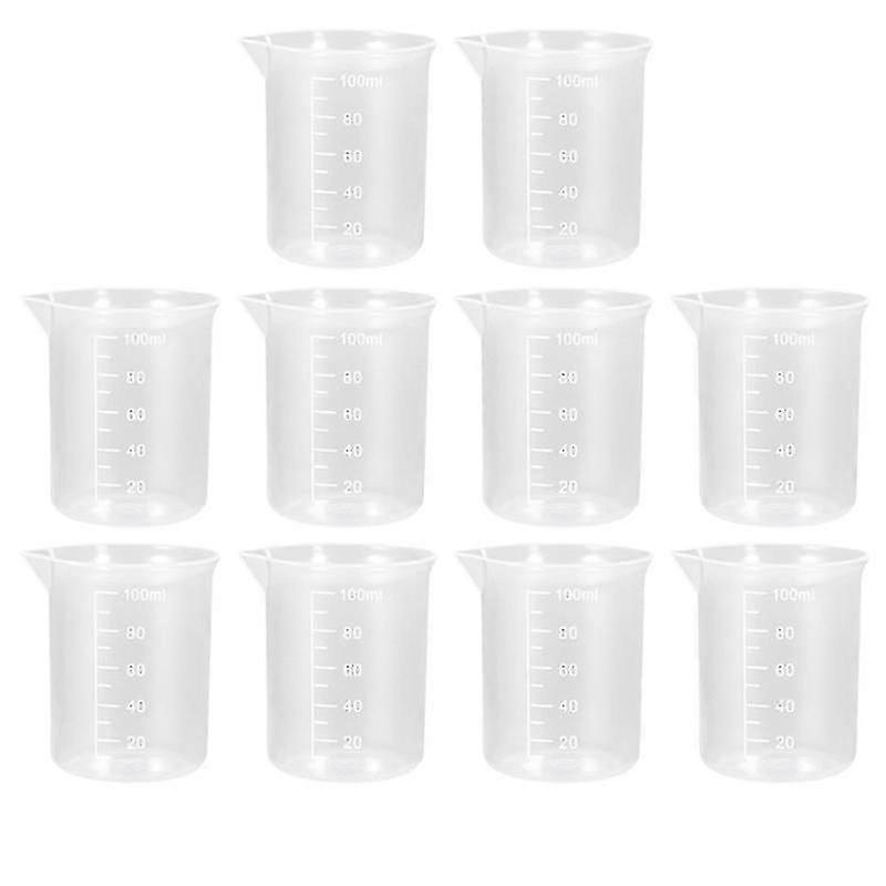 10pcs Kitchen utensils,  Plastic Measuring Cups