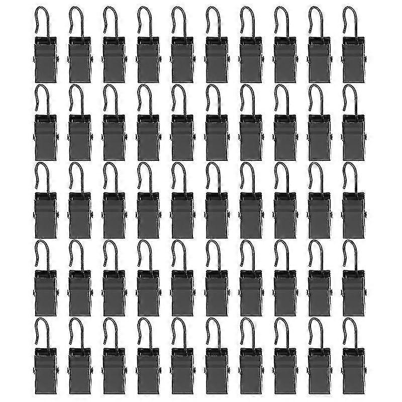 50pcs Storage Hooks, Curtain Clip Fixator