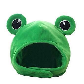 Dessin animé Drôle Adorable Peluche -Frog Hat Cosplay Costume Dress Up Hat