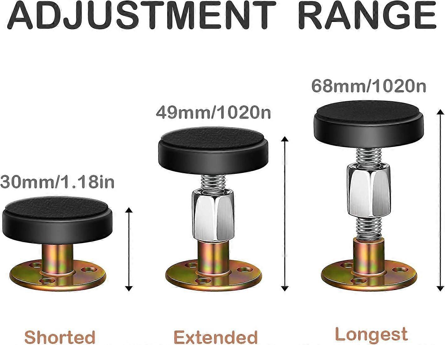 Adjustable Threaded Bed Frame Anti-Shake Tool - 4 Pack