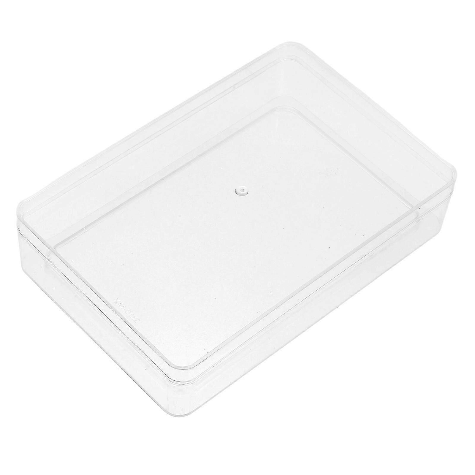 Transparent Rectangle Cookie Box for Storage Plastic Clear Food Packaging